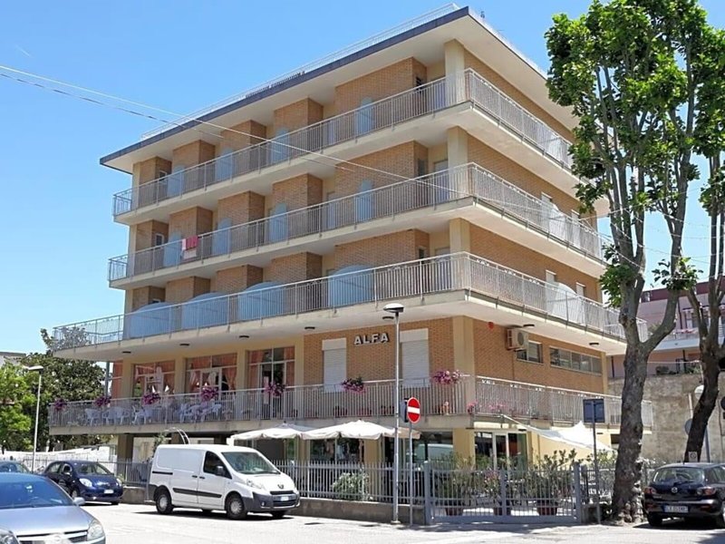 Hotel Alfa in Torre Pedrera di Rimini, Venedig Außenaufnahme