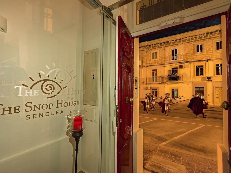 The Snop House in Senglea, Malta Außenaufnahme