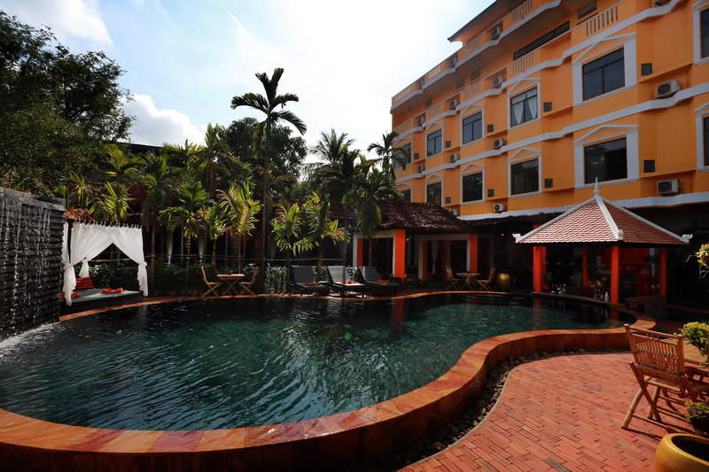 Central Indochine D'angkor in Siem Reap, Siem Reap (Kambodscha) Pool