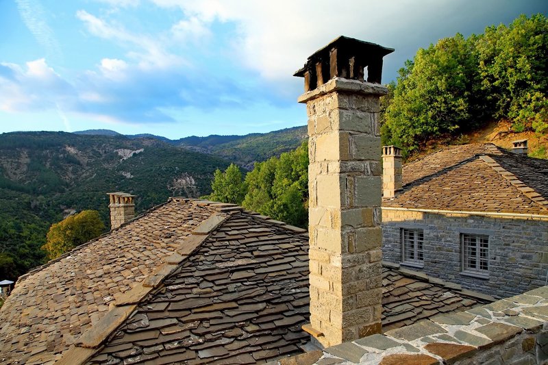 Mikro Papigo 1700 in Papingo, Preveza (Epiros/Lefkas) Landschaft