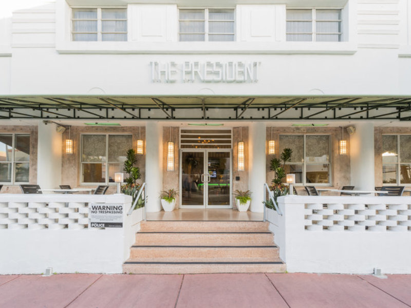 President Hotel in Miami Beach, Miami, Florida Außenaufnahme