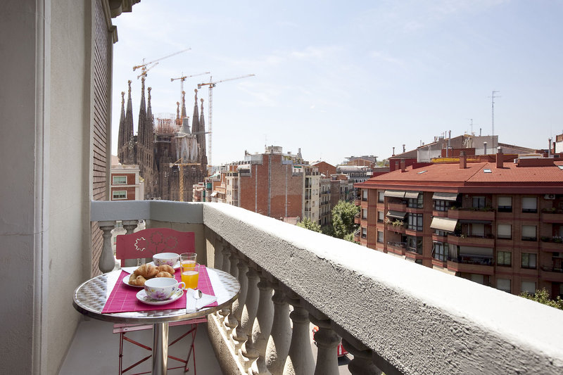 Suite Home Sagrada Familia in Barcelona, Barcelona Terasse