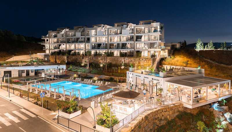 Hacienda el Sueno in Mijas, Malaga Außenaufnahme