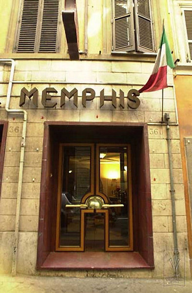Memphis in Rom, Rom-Fiumicino Außenaufnahme