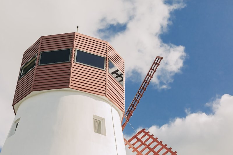 Moinho Das Feteiras in Feteiras, Ponta Delgada (Azoren) Außenaufnahme