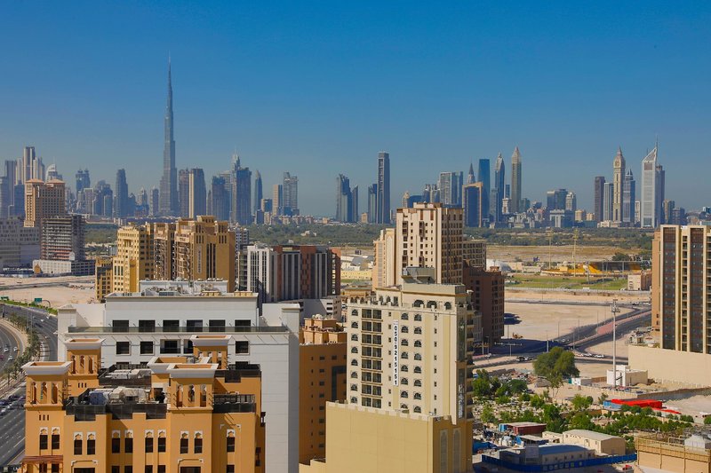Element Al Jaddaf Dubai in Dubai, Abu Dhabi Terrasse