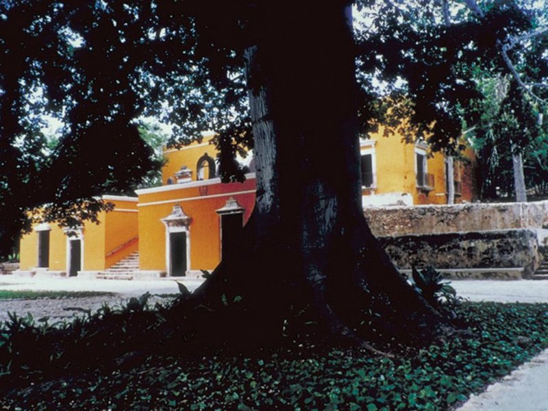 Hacienda Uayamon in Campeche City, Cancun Außenaufnahme
