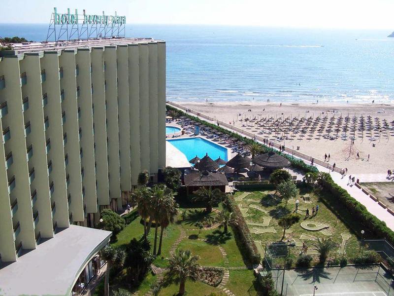 Hotel Vibra Beverly Playa in Paguera, Mallorca Außenaufnahme