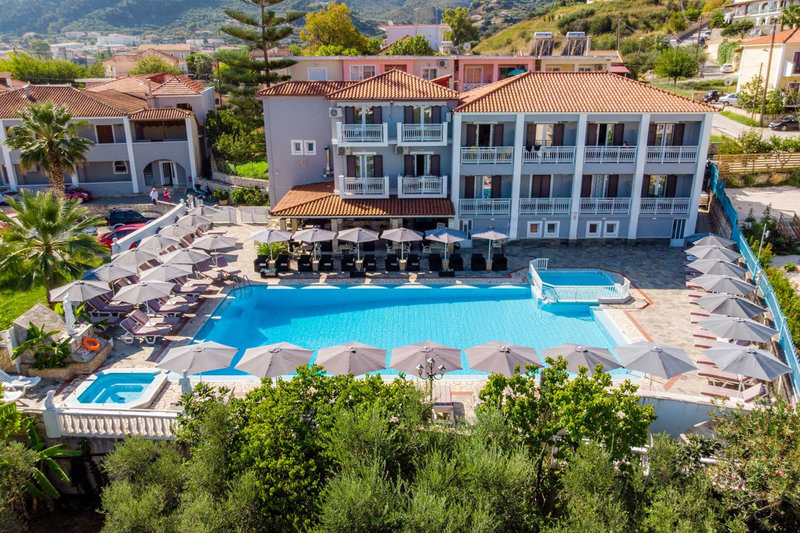 Anamar Zante Hotel in Argassi, Zakynthos Außenaufnahme