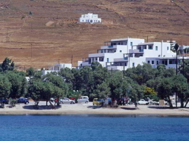 Hotel Aloni in Piso Livadi, Santorini Außenaufnahme