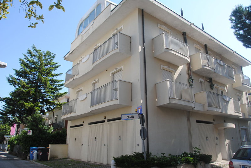 Residence Corsini in Riccione, Rimini Außenaufnahme