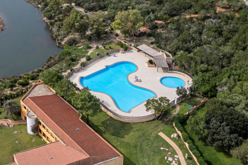 Residence Costa Serena in Palau, Olbia,Sardinien Pool