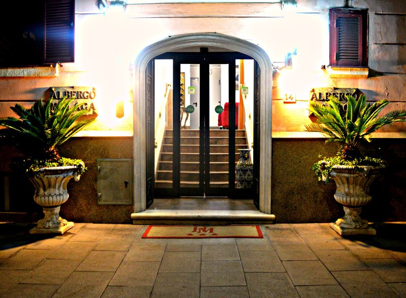 Hotel Malaga in Rom, Rom-Fiumicino Lounge/Empfang
