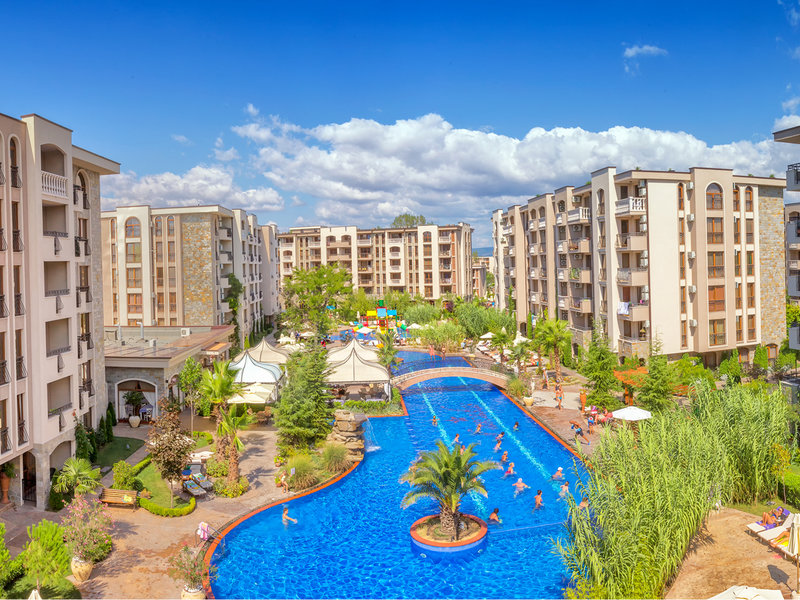 Cascadas Family Resort in Sonnenstrand, Varna Außenaufnahme