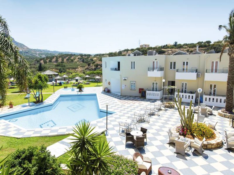 Bellos Hotel Apartments in Chersonissos, Kreta Außenaufnahme
