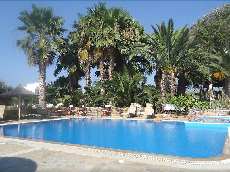 Antonina Hotel in Agia Anna, Santorini Außenaufnahme