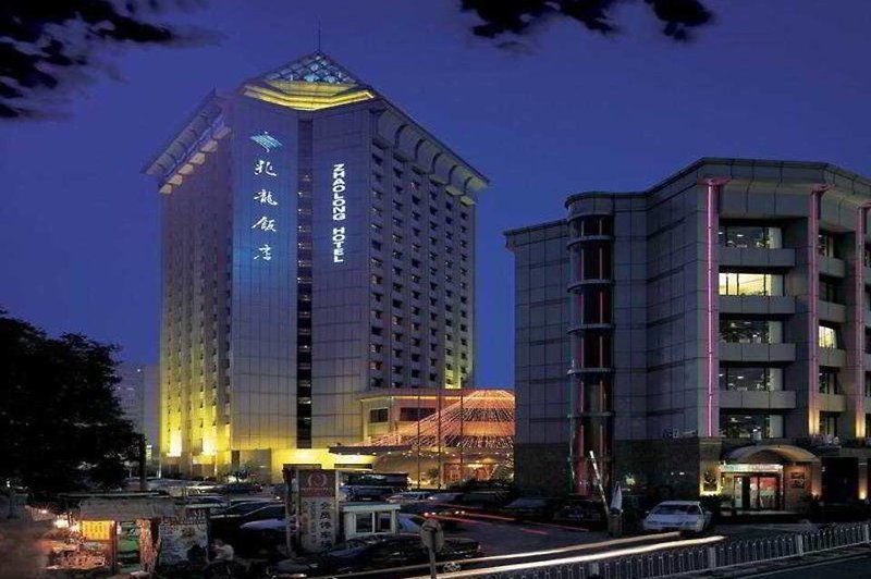 Zhaolong Hotel in Peking, Peking-Beijing (China) Terrasse