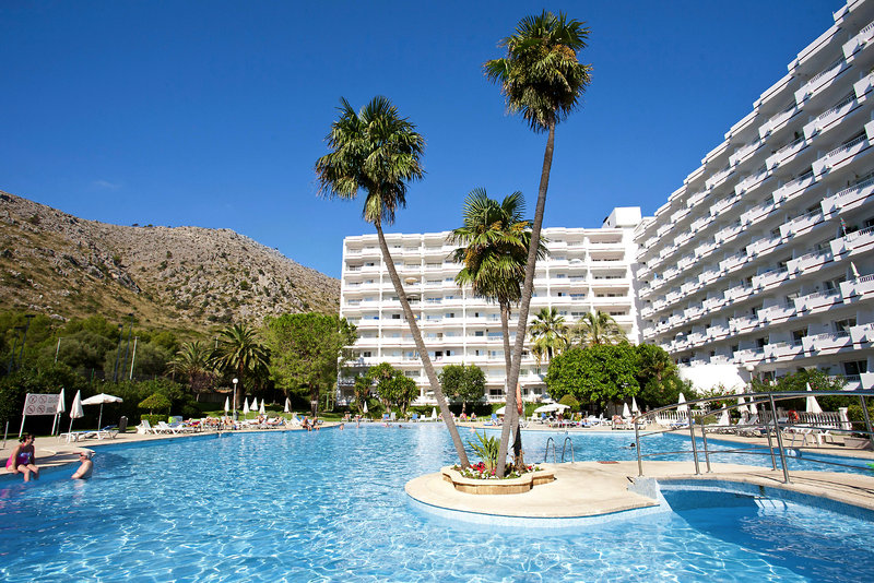Apartamentos Siesta I in Port d'Alcúdia, Mallorca Außenaufnahme