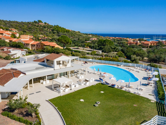 Piccolo Hotel in Porto Ottiolu, Olbia,Sardinien Pool