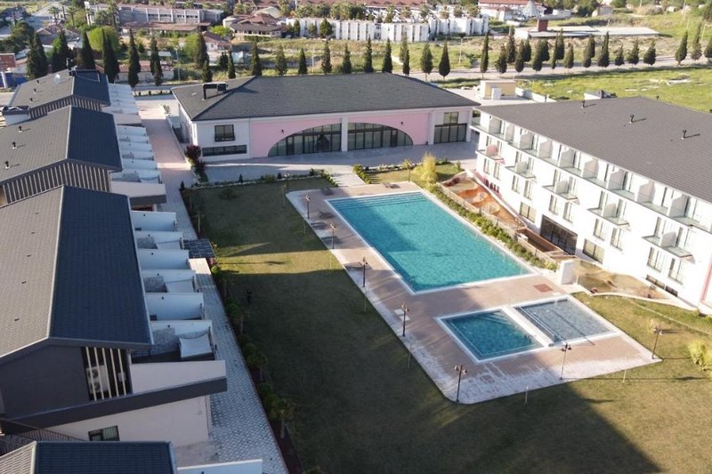 Pamukkale Kaya Thermal Spa Hotel in Denizli, Antalya Pool