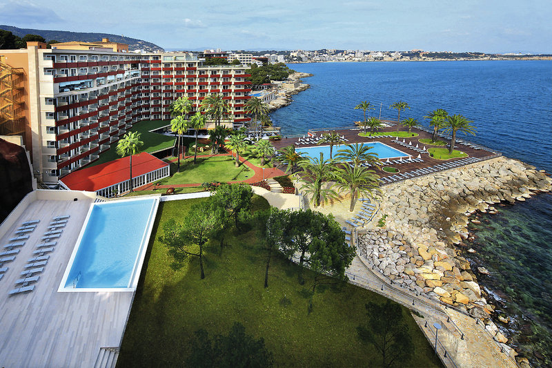 Hotel Palace Bonanza Playa & SPA in Calvia, Mallorca Außenaufnahme