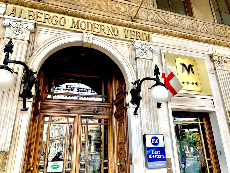 Best Western Hotel Moderno Verdi in Genua, Genua Außenaufnahme