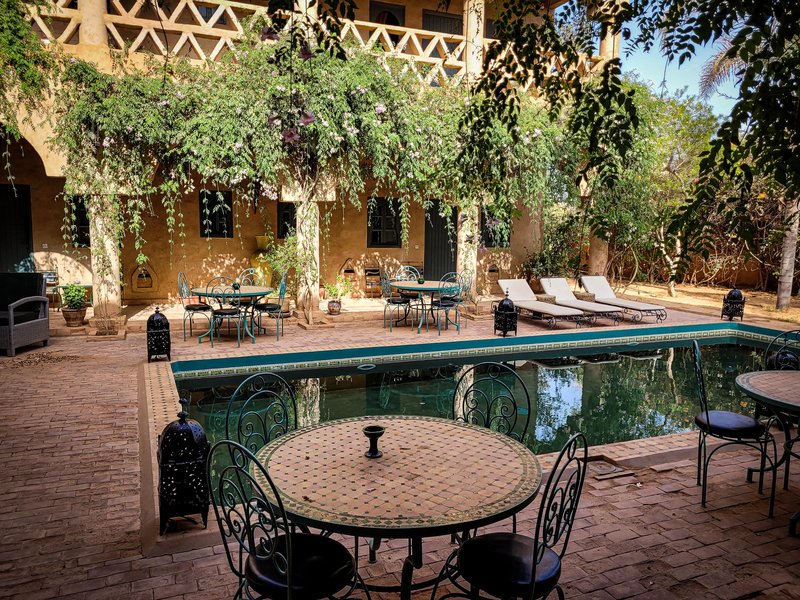 Riad Ain Khadra in Taroudant, Agadir (Marokko) Terrasse