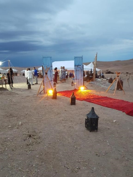 Yes We Camp's in Agafay, Marrakesch (Marokko) Strand