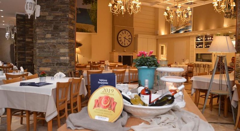 Georgalas Rest Apartments in Nea Kallikrateia, Thessaloniki (Chalkidiki) Restaurant
