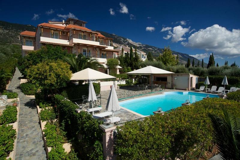 Nostos Studios in Mousata, Kefalonia Pool