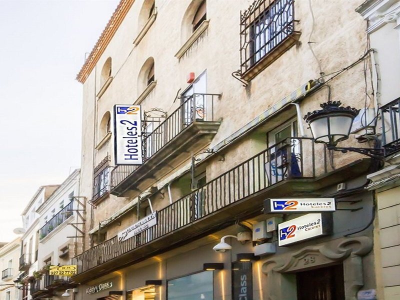 Kubik Hotel in Cáceres, Madrid Außenaufnahme
