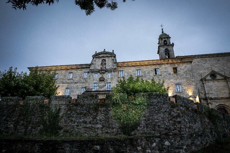 Parador de Monforte de Lemos in Monforte de Lemos, Santiago de Compostela Außenaufnahme