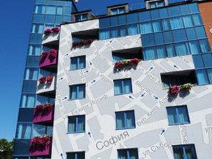 Eurostars Sofia City in Sofia, Sofia Außenaufnahme