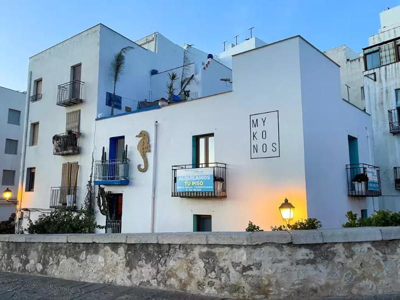 Mikonos 3000 in Peñiscola, Valencia Außenaufnahme