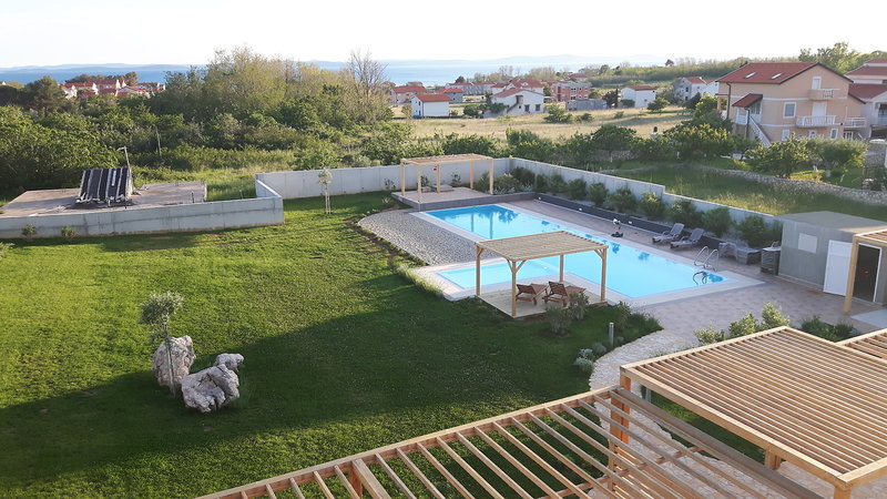 Appartementanlage Adria Nest in Privlaka, Split (Kroatien) Außenaufnahme