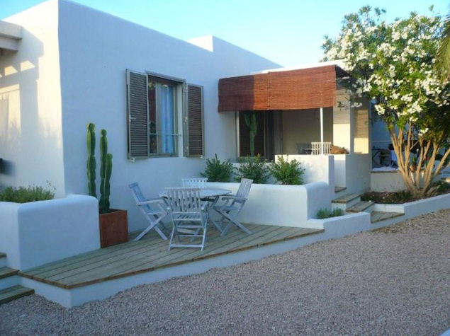 Talaya Formentera Apartamentos in Playa Mitjorn, Ibiza Terasse