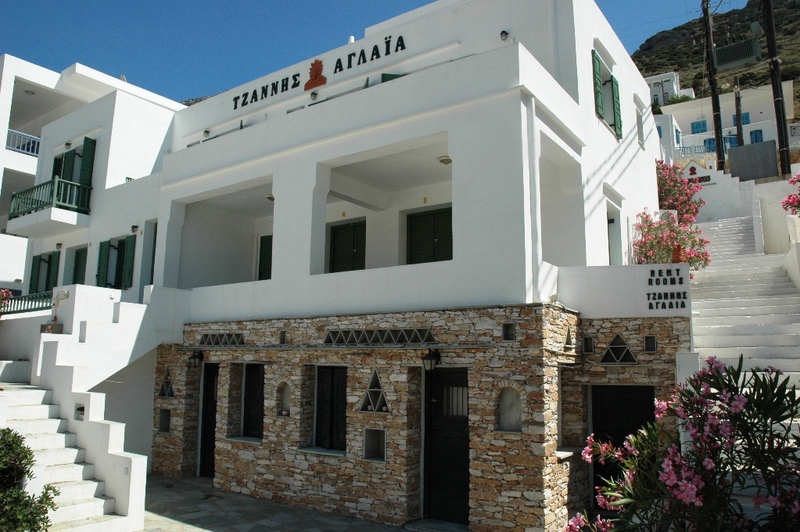 Tzannis Aglaia Pension in Kamares, Santorini Adventure