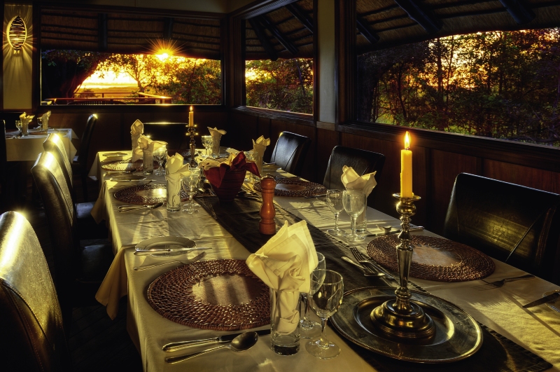 Moremi Camp in Moremi Nationalpark, Maun Restaurant