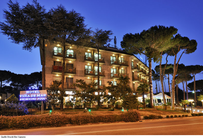 Vina De Mar in Lignano Sabbiadoro, Venedig Außenaufnahme