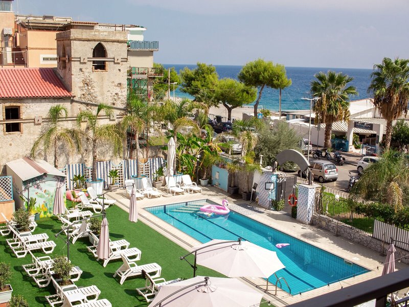 Calipso in Taormina, Catania Außenaufnahme