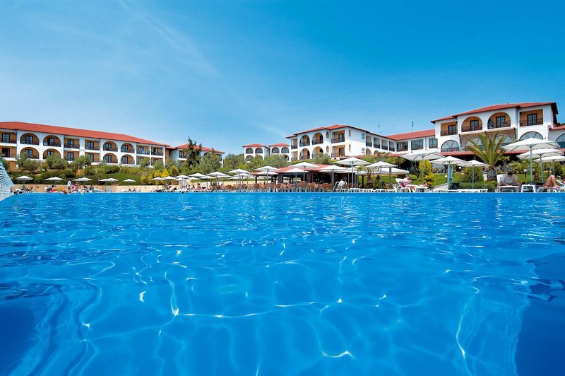 Akrathos Beach Hotel in Ouranoupolis, Thessaloniki (Chalkidiki) Außenaufnahme