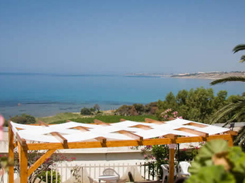 Costa Makauda Residence in Sciacca, Catania Terrasse