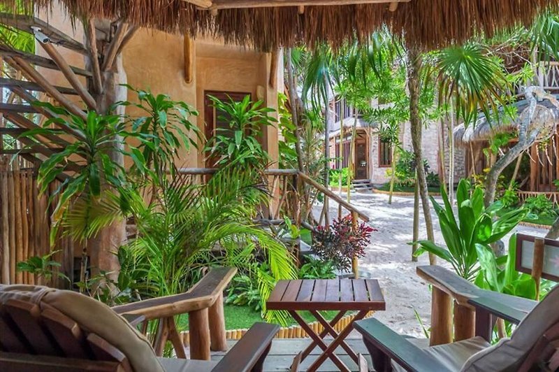 Alaya Tulum in Tulum, Cancun Terrasse