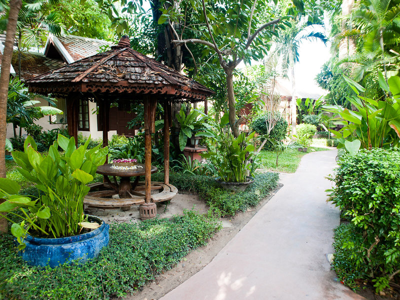 Montien House in Chaweng Beach, Koh Samui (Thailand) Garten