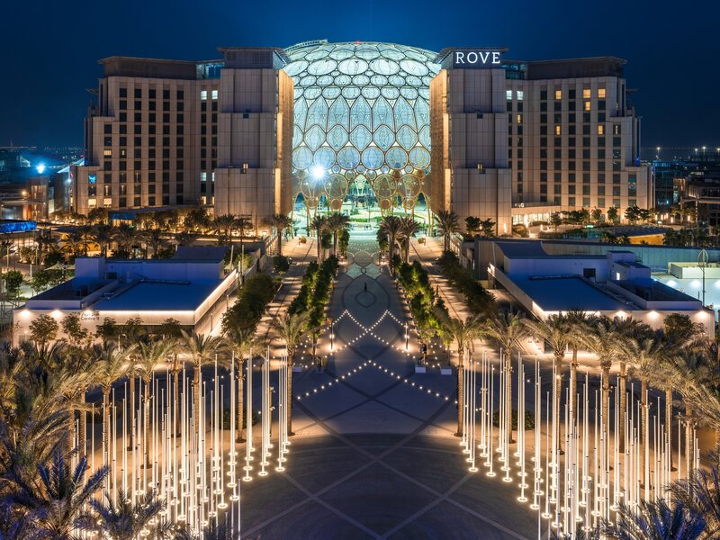 Rove Expo City in Dubai, Abu Dhabi Außenaufnahme