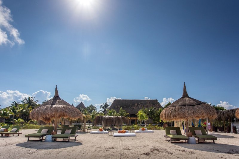 Casa Sandra Hotel Con Arte in Isla Holbox, Cancun Terasse