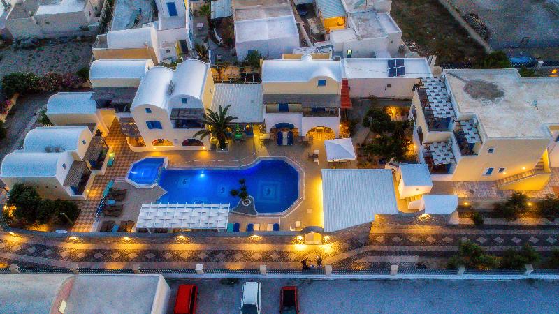Villa Eleftheria in Perivolos, Santorini Modellaufnahme