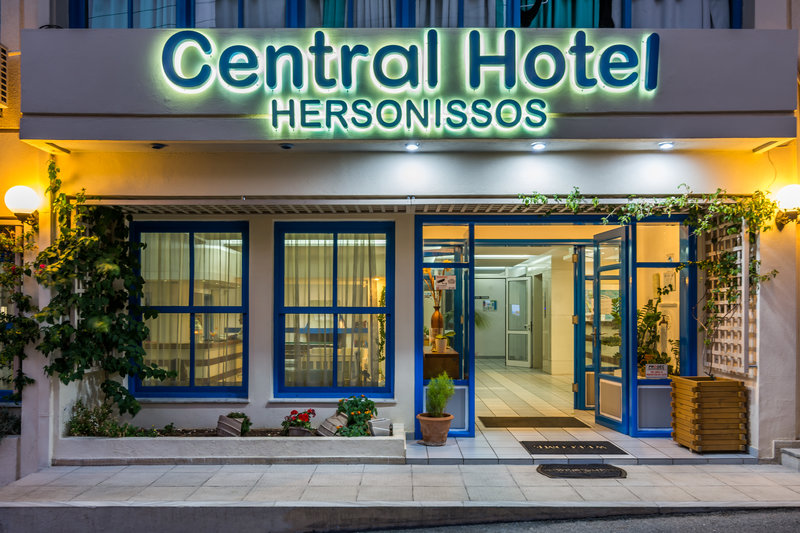 Central Hersonissos Hotel in Chersonissos, Kreta Außenaufnahme