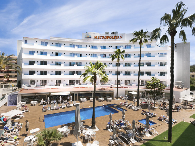 Metropolitan Playa Hotel in Playa de Palma, Mallorca Außenaufnahme