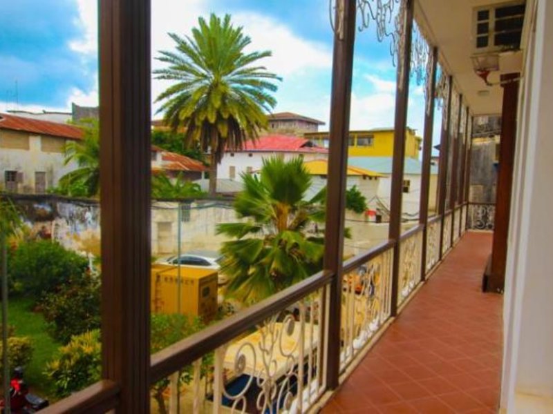 Mazsons Hotel Limited in Sansibar, Zanzibar (Tansania) Terasse